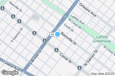 Map image of the property - 2633 Iberville St