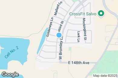 Map image of the property - 1284 Bluebird St
