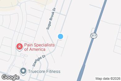 Map image of the property - 619 Starlight Dr