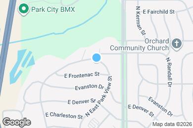 Map image of the property - 6543 N East Park View St