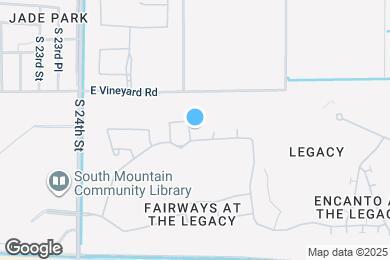 Map image of the property - 6841 S 26th Pl