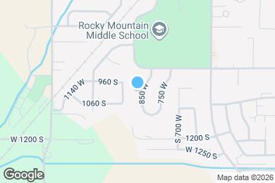 Map image of the property - 1002 850 W