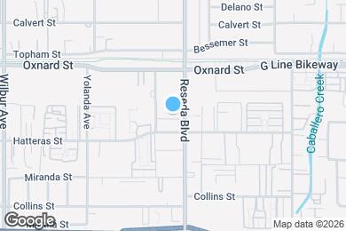 Map image of the property - Terraces at Tarzana | 5931 Reseda Blvd