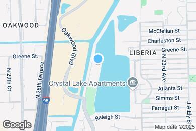 Map image of the property - Meridian Apts. 55+ Senior Living