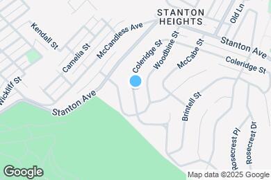 Map image of the property - 4338 Coleridge St