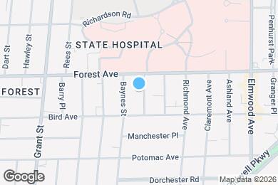 Map image of the property - 34 Abbottsford Pl