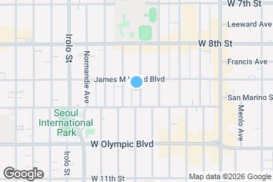 Map image of the property - 915 S Kenmore Ave
