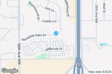 Map image of the property - 3210 Rambling Oaks Dr