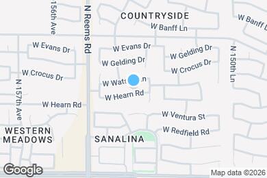 Map image of the property - 15340 W Hearn Rd