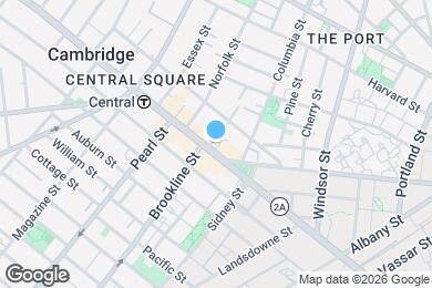 Map image of the property - 463 Massachusetts Ave