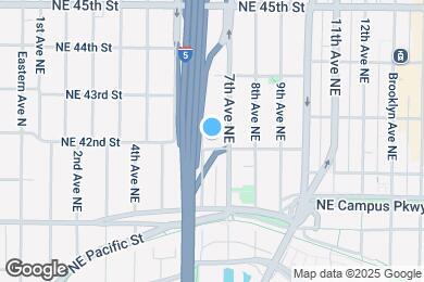Map image of the property - 650 NE 42nd St