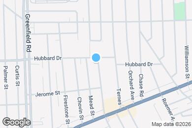 Map image of the property - 4819 Woodworth St