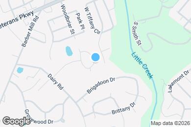 Map image of the property - 1209 Woodbriar St