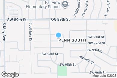 Map image of the property - 2509 SW 91st St