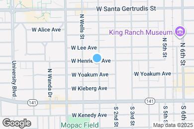 Map image of the property - 217 N 1st St