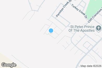 Map image of the property - 11526 S Crk Dr