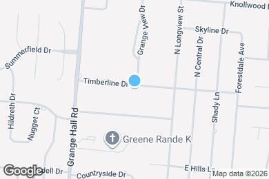 Map image of the property - 3899 Timberline Dr