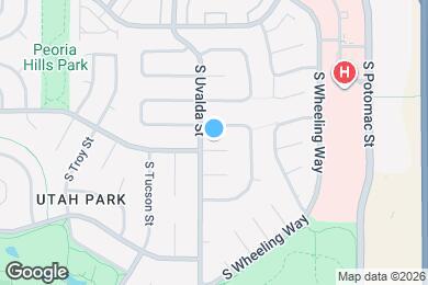 Map image of the property - 13131 E Florida Ave