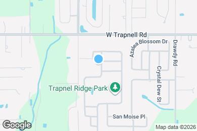 Map image of the property - 3501 Trapnell Grove Loop