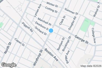 Map image of the property - 97 Winthrop St