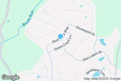 Map image of the property - 427 Rockcrest Way