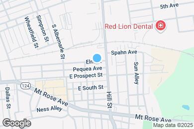 Map image of the property - 1232 Elm St