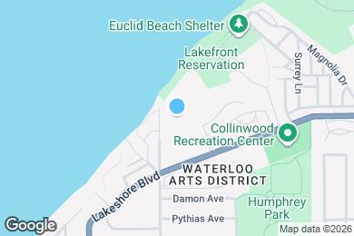 Map image of the property - Euclid Beach