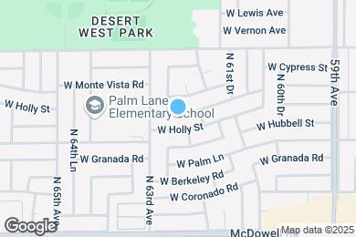 Map image of the property - 6227 W Monte Vista Rd