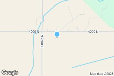 Map image of the property - 2611 E 4000 N