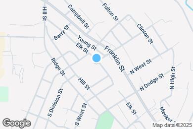 Map image of the property - 612 Elk St