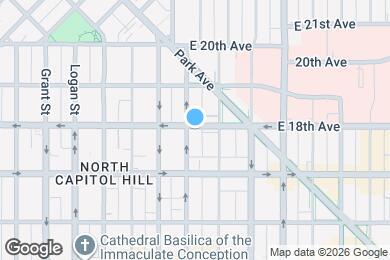 Map image of the property - 800 E 18th Ave