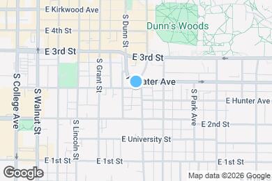 Map image of the property - 400-402 S Henderson