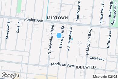 Map image of the property - 111 N Evergreen St