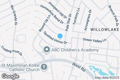 Map image of the property - 10018 Spotted Horse Dr
