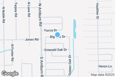 Map image of the property - 7909 Big Oak Dr