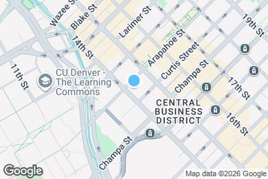 Map image of the property - Auraria Lofts - Historical Access
