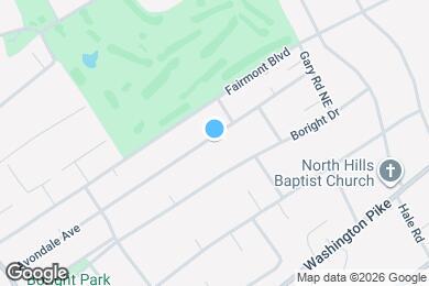 Map image of the property - 3220 Avondale Ave