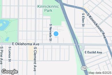 Map image of the property - 3029 S Hanson Ave