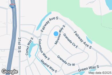 Map image of the property - 2641 Miranda Way S