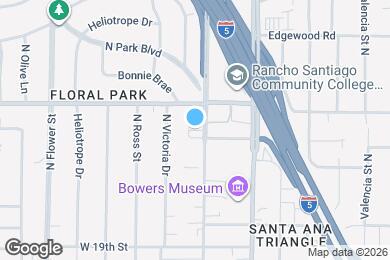 Map image of the property - 2206 N Broadway