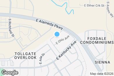 Map image of the property - 18043 E Ohio Ave