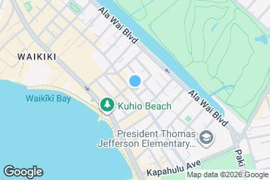 Map image of the property - 2442 Kuhio Ave