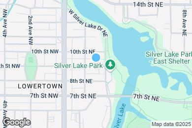 Map image of the property - 123 9th St NE
