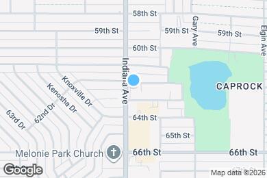 Map image of the property - 6207 Indiana Ave