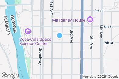 Map image of the property - 707 2nd Ave