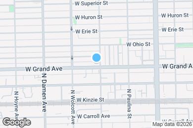 Map image of the property - 1806 W Grand Ave