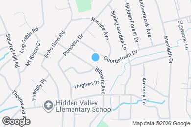 Map image of the property - 1100 Bilmark Ave