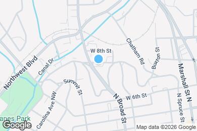 Map image of the property - 820 W 7th St
