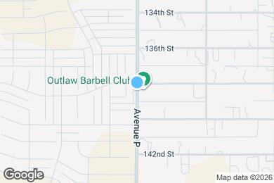 Map image of the property - 13814 Avenue U