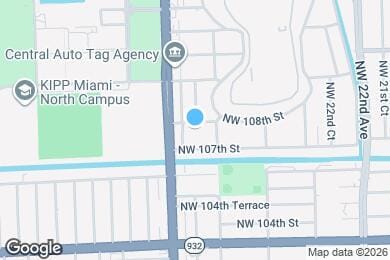 Map image of the property - 2600 NW 108th St
